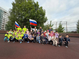 Ребята Ново-Девяткинского сада приняли участие в спортивном фестивале "Россия - это мы!" Ребята Ново-Девяткинского сада приняли участие в спортивном фестивале "Россия - это мы!".